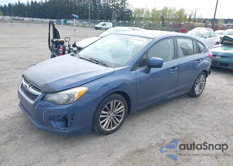 2013 Subaru Impreza 2.0I Premium z USA, uszkodzony, nr VIN JF1GPAD62DG801756